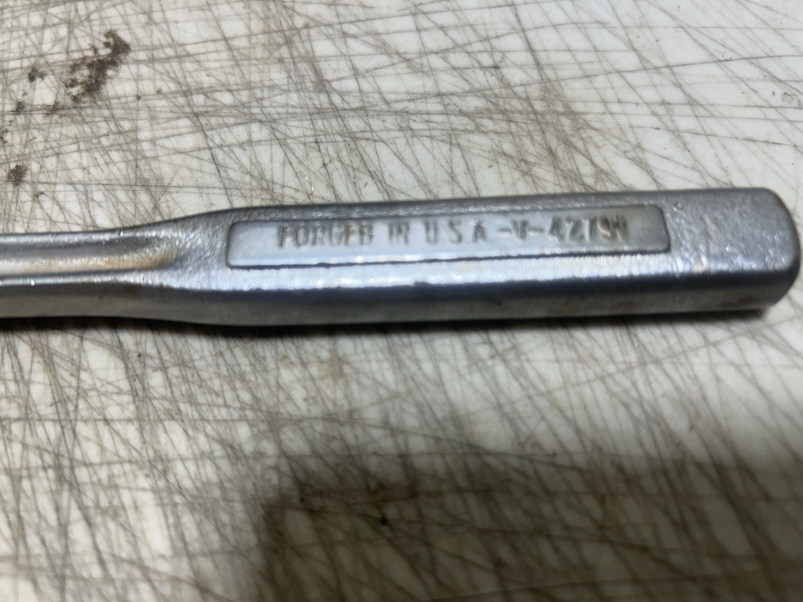 Vtg CRAFTSMAN -V-Series #42791 3/8” Drive Quick Release Flex Head Ratchet USA