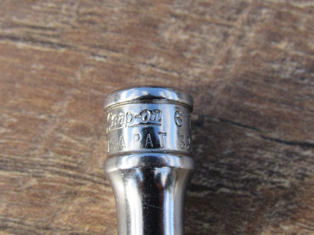 SNAP ON 6MM TMM6 1/4″ DRIVE METRIC 6 PT SHALLOW CHROME SOCKET 6 MM TMM UNDERLINE