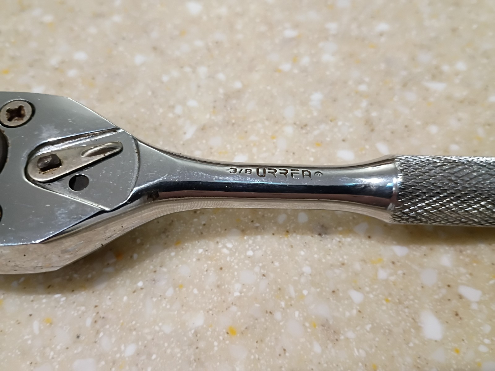 Vintage URREA 3/8″ Ratchet Socket Wrench 7″ 5249 ( Proto clone )