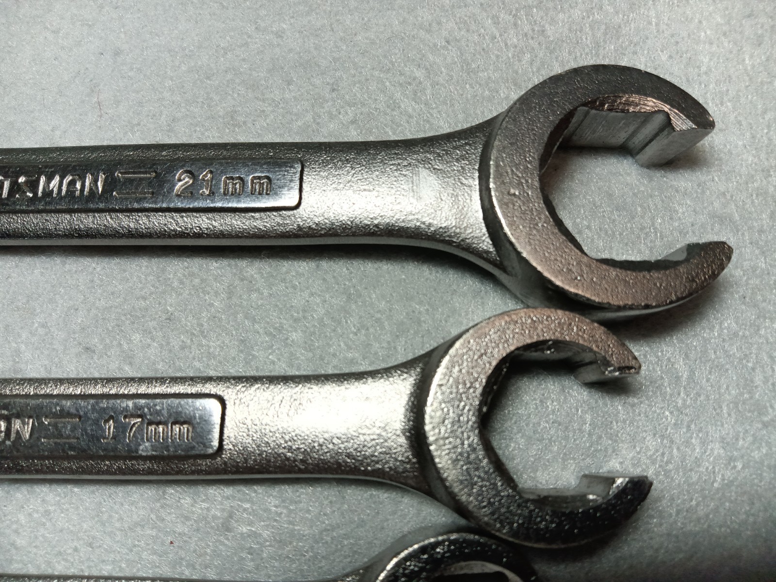 Sears Craftsman USA 5Pc METRIC Flare Nut Line Wrench Set – VV, VA 9mm-21mm