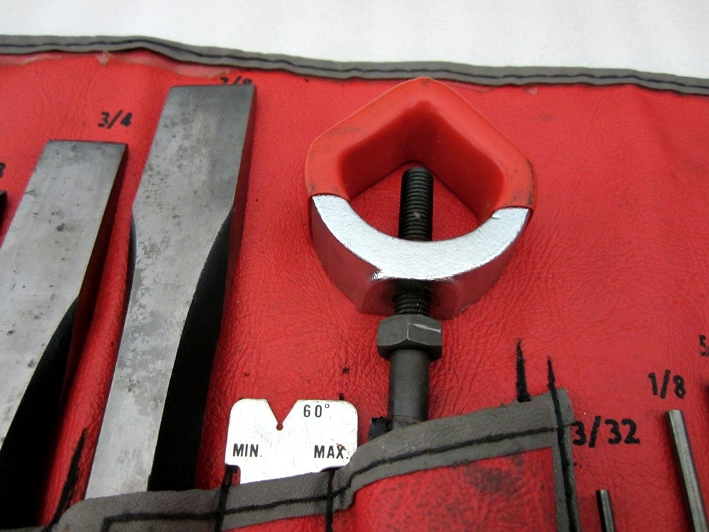 Vintage Snap-on 24pc Complete Punch & Chisel Set PPC-260AK C-260A USA