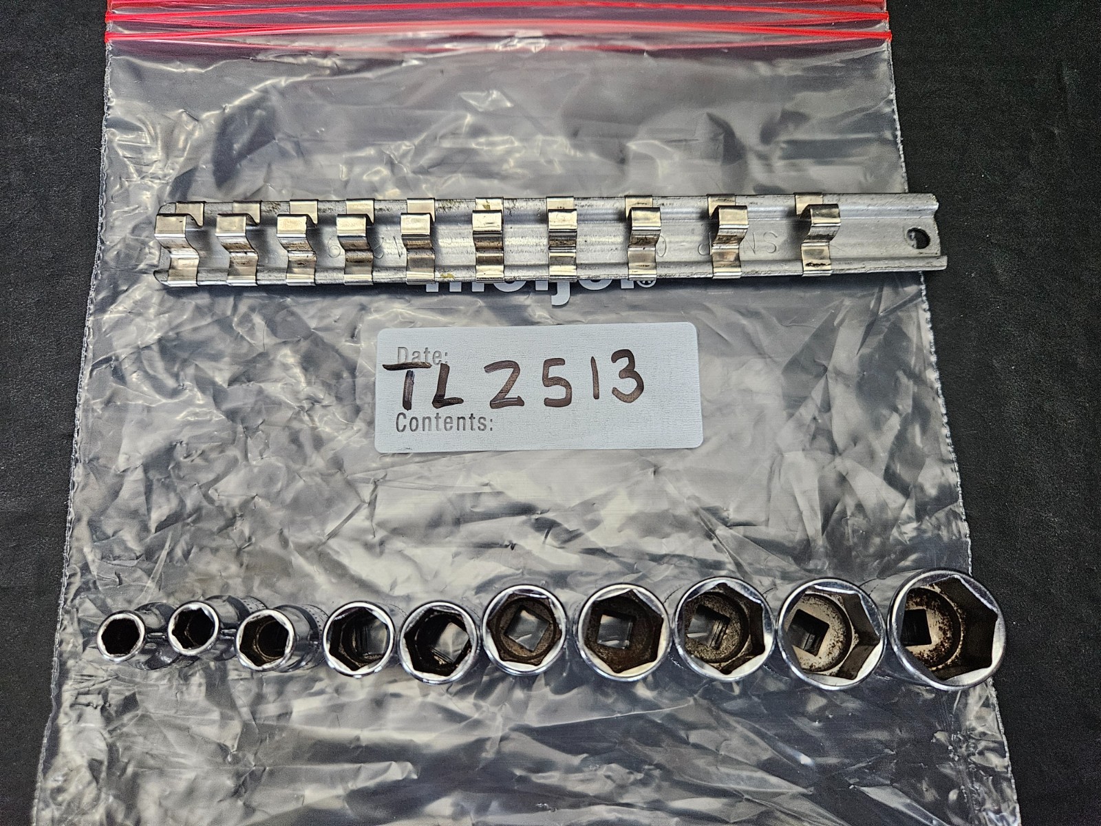 SNAP ON 1/4″ DRIVE 10 PC 6 PT METRIC TMM5.5-TMM7, TMM9-TMM15 SHALLOW SOCKET SET