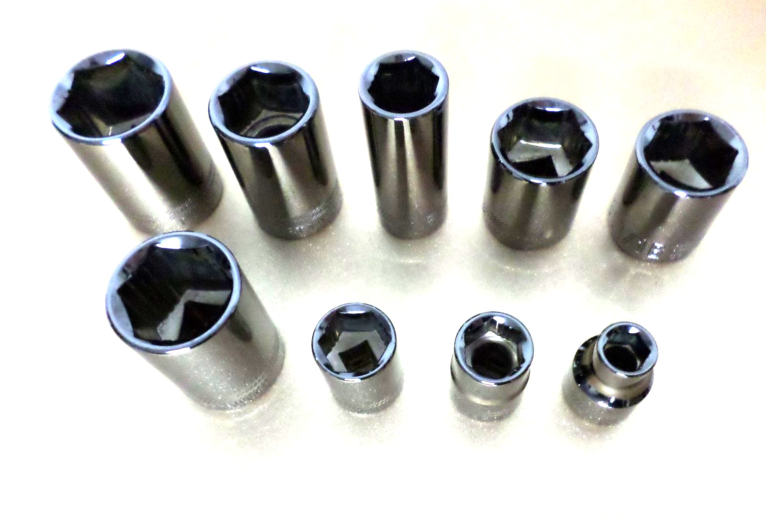 NEW Assorted Craftsman Overdrive Sockets 1/2 3/8 1/4″ Set Lot 6pt 6-Point, 9pc