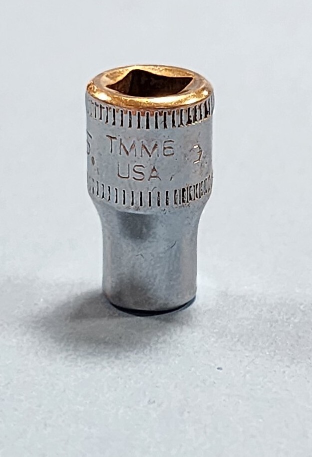 SNAP-ON TOOLS 1/4″ DRIVE 6MM 6PT SHALLOW SOCKET MODEL: TMM6 USA Ships Free!!