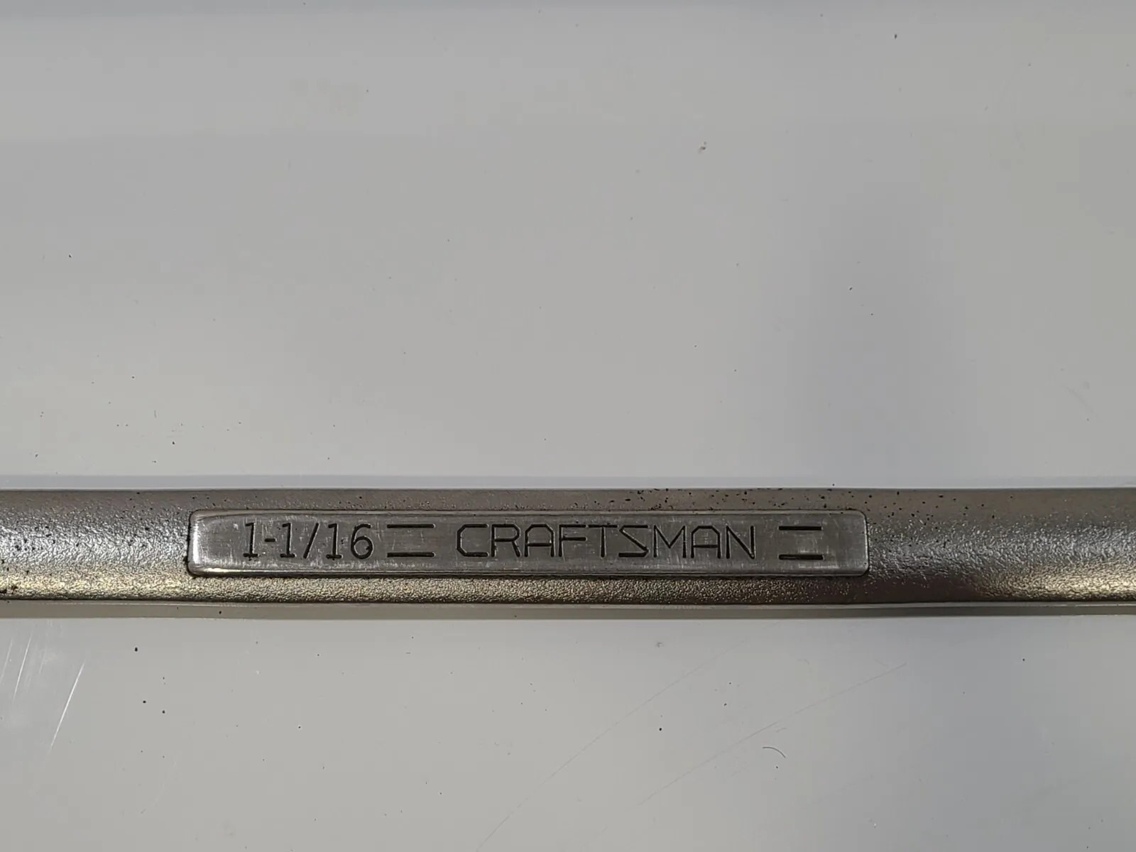 Lot Of 3 Vintage Craftsman U.S.A 1-1/16″-1-1/4″ Jumbo Combo Wrenches V Series