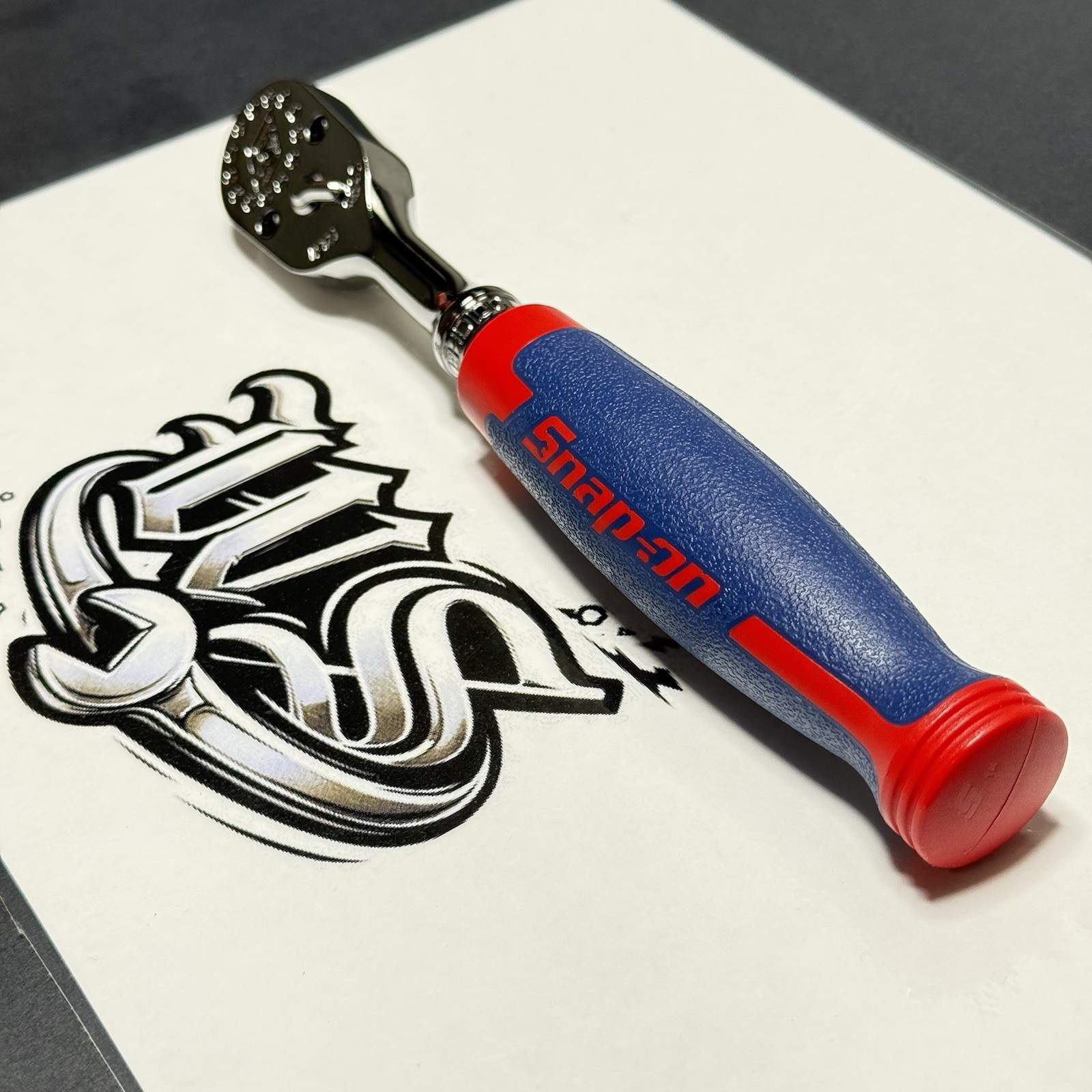 Snap-on Tools USA NEW AMERICA 250 Year Celebration 3/8″ Drive Ratchet FHD100