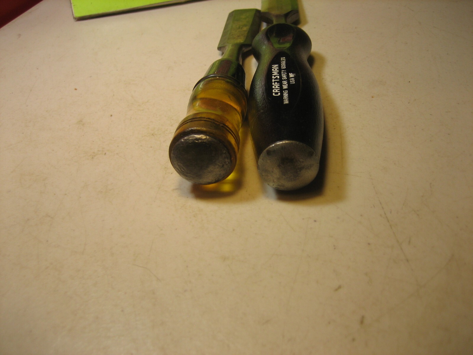 CRAFTSMAN 1″ STRIKING Wood Chisel PLUS EXTRA BOTH USA