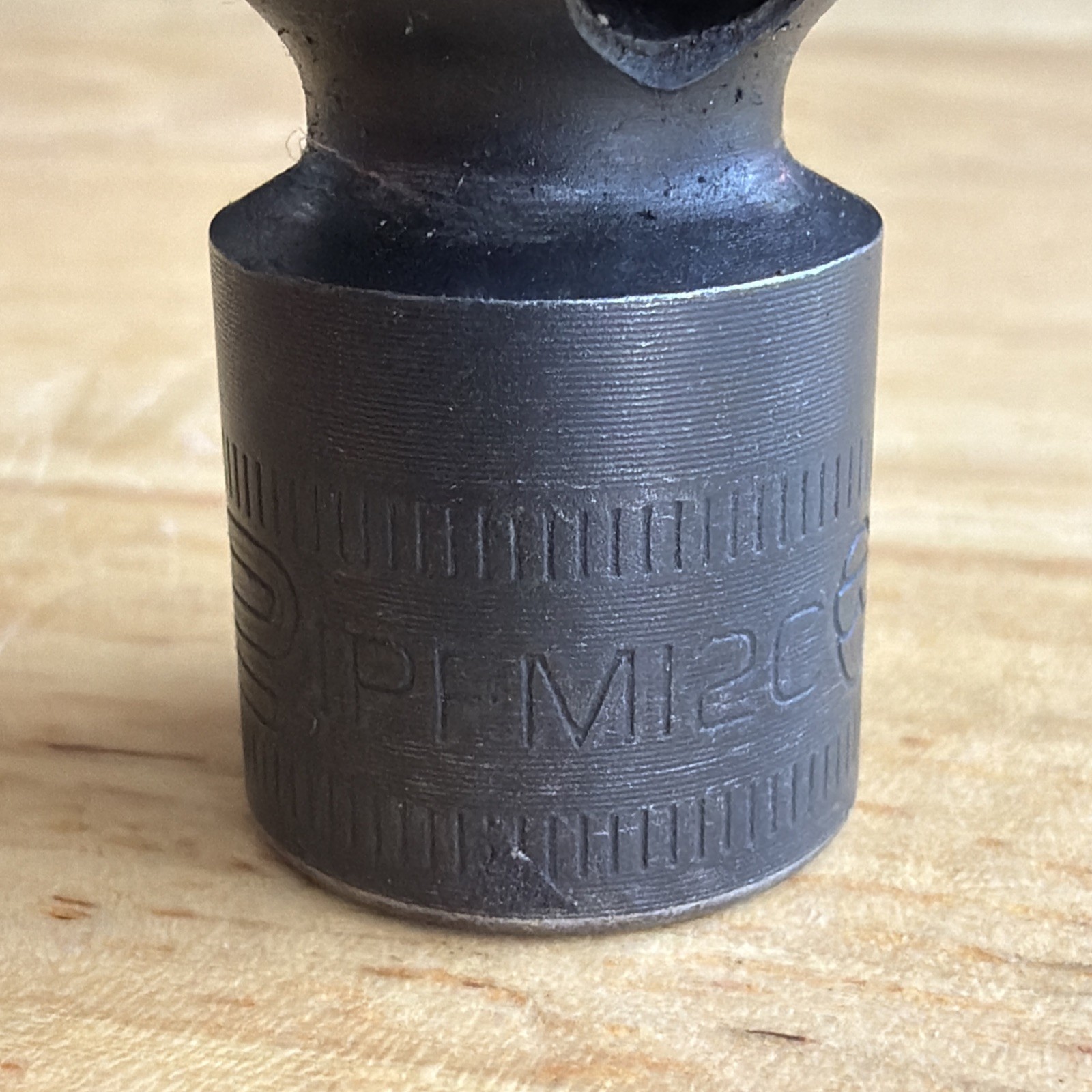 Snap On Tools 12mm Universal Swivel Impact Socket 3/8″ Drive 6pt IPFM12C USA