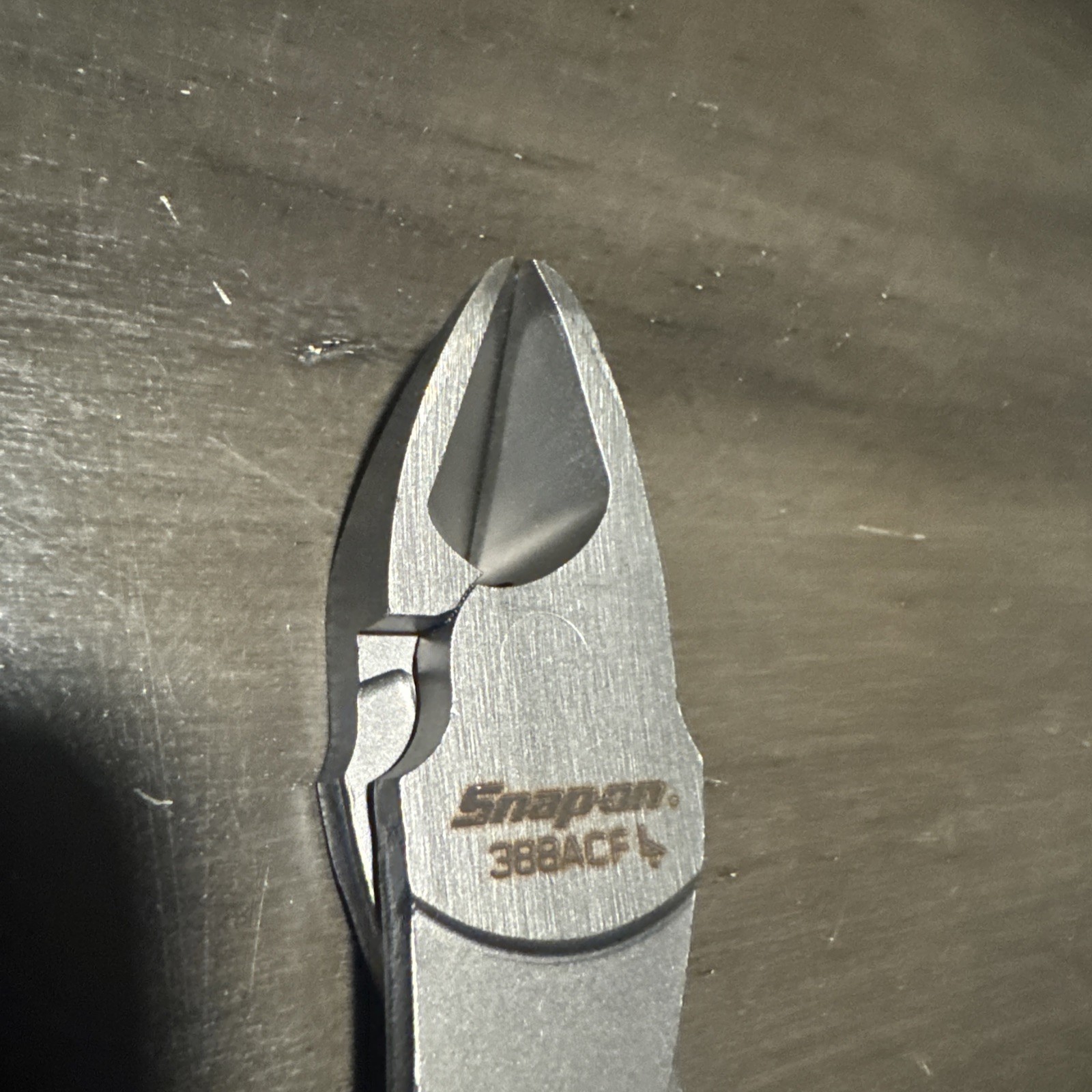 Snap-on Tools USA NEW ORANGE Grip 8″ High Leverage Diagonal Cutter Plier 388ACFO