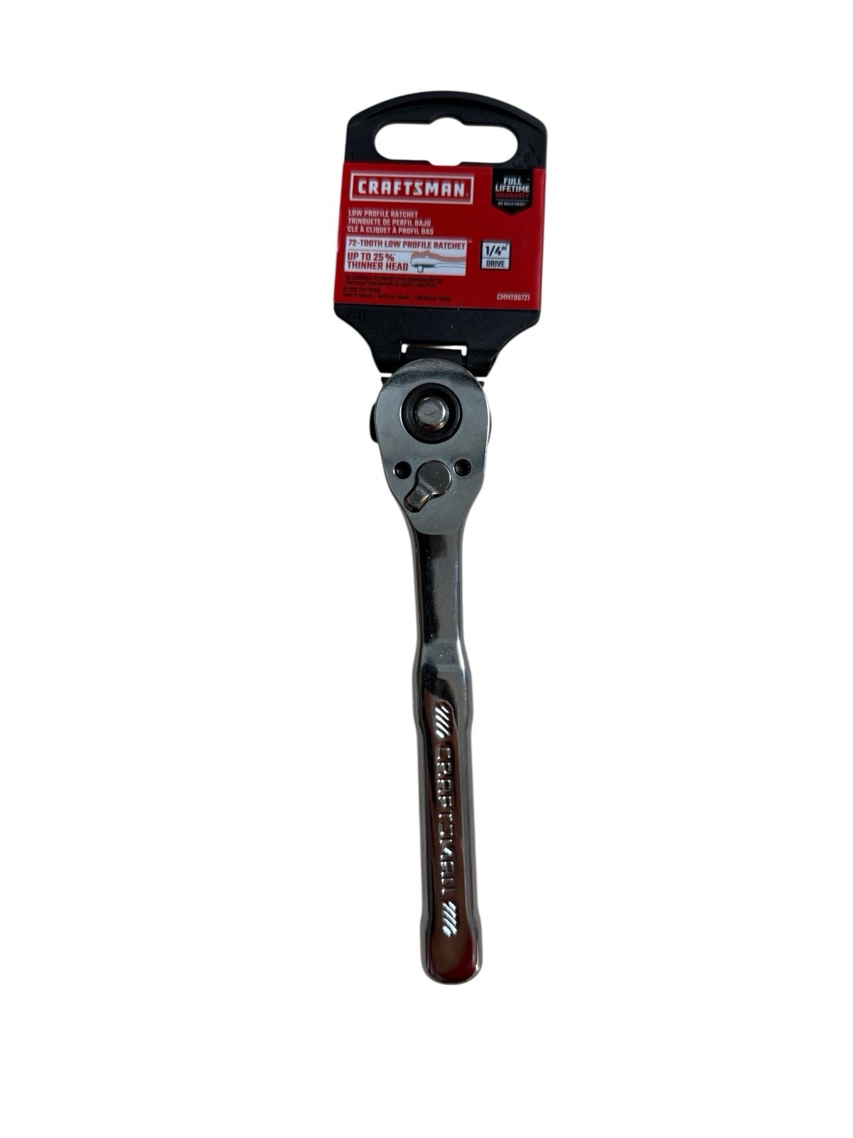 Craftsman NEW 1/4” Low Profile Ratchet Cmmt86721