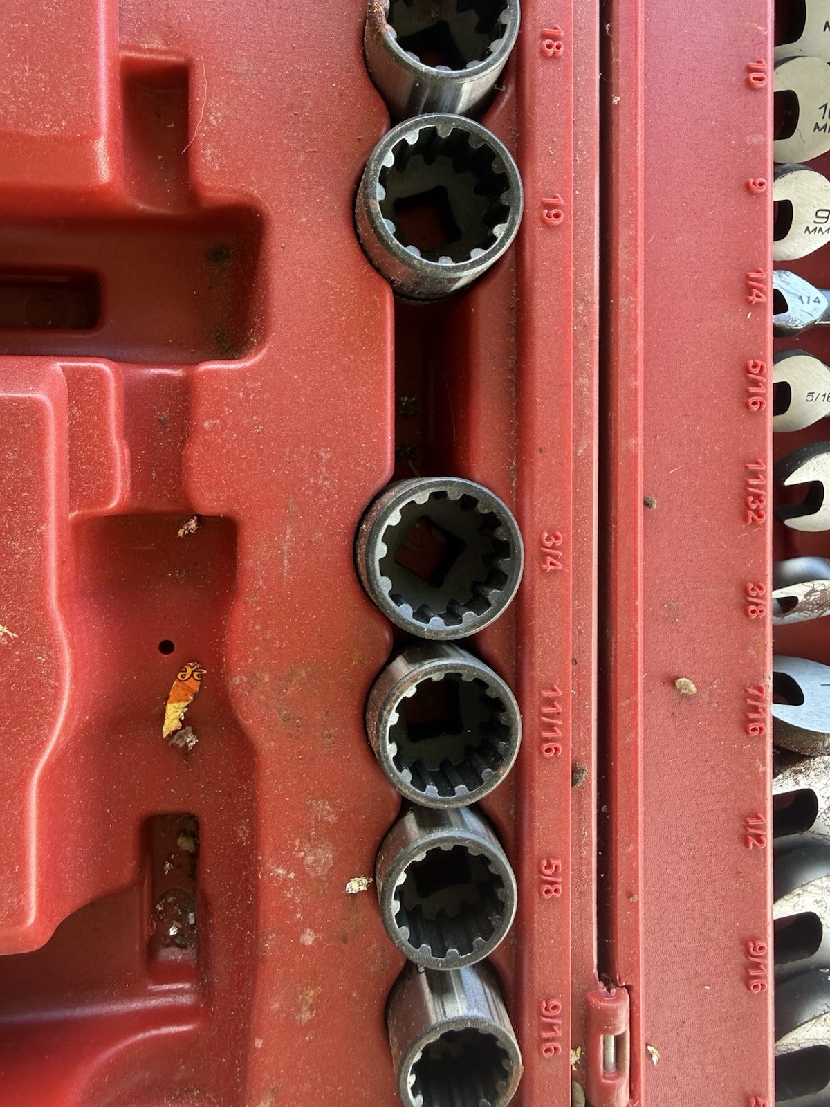 Craftsman Black Oxide Spline Drive Socket Set And Ratchets. 1/4 And 3/8