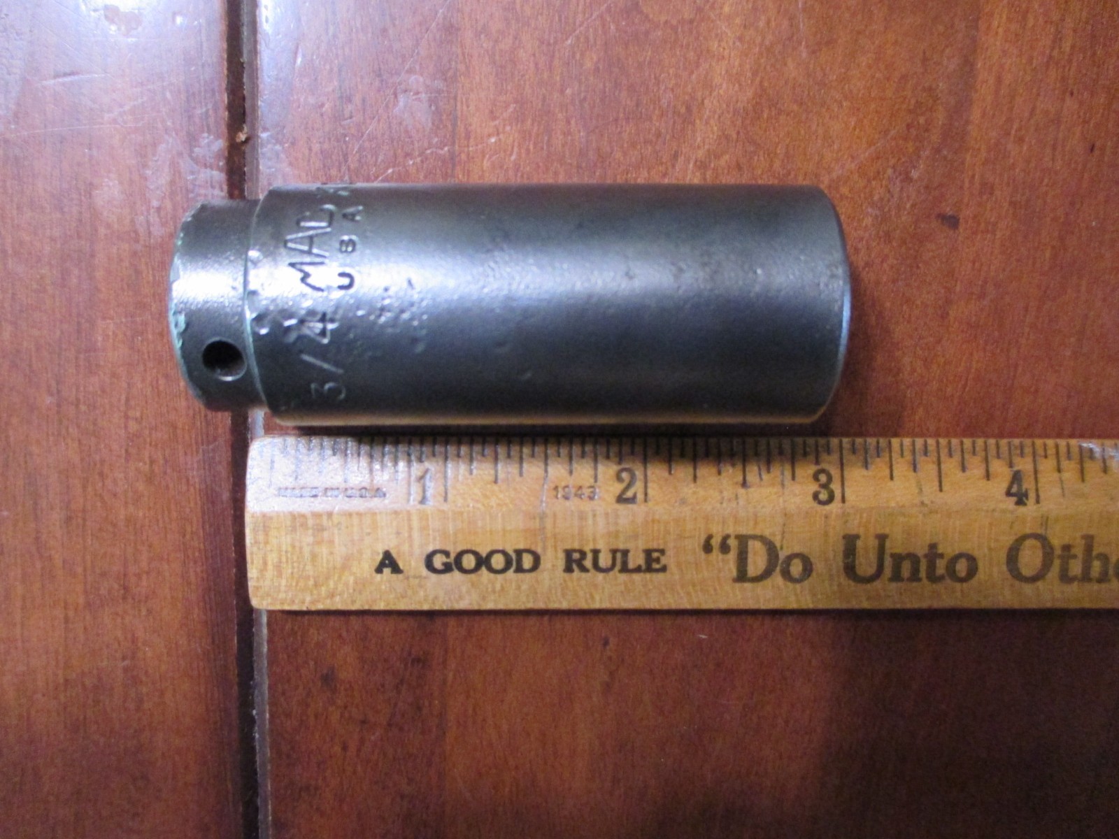 Vintage MAC 3/4″ Deep Impact Socket,6 point, 3/8″ drive, XDP 246, USA Tool