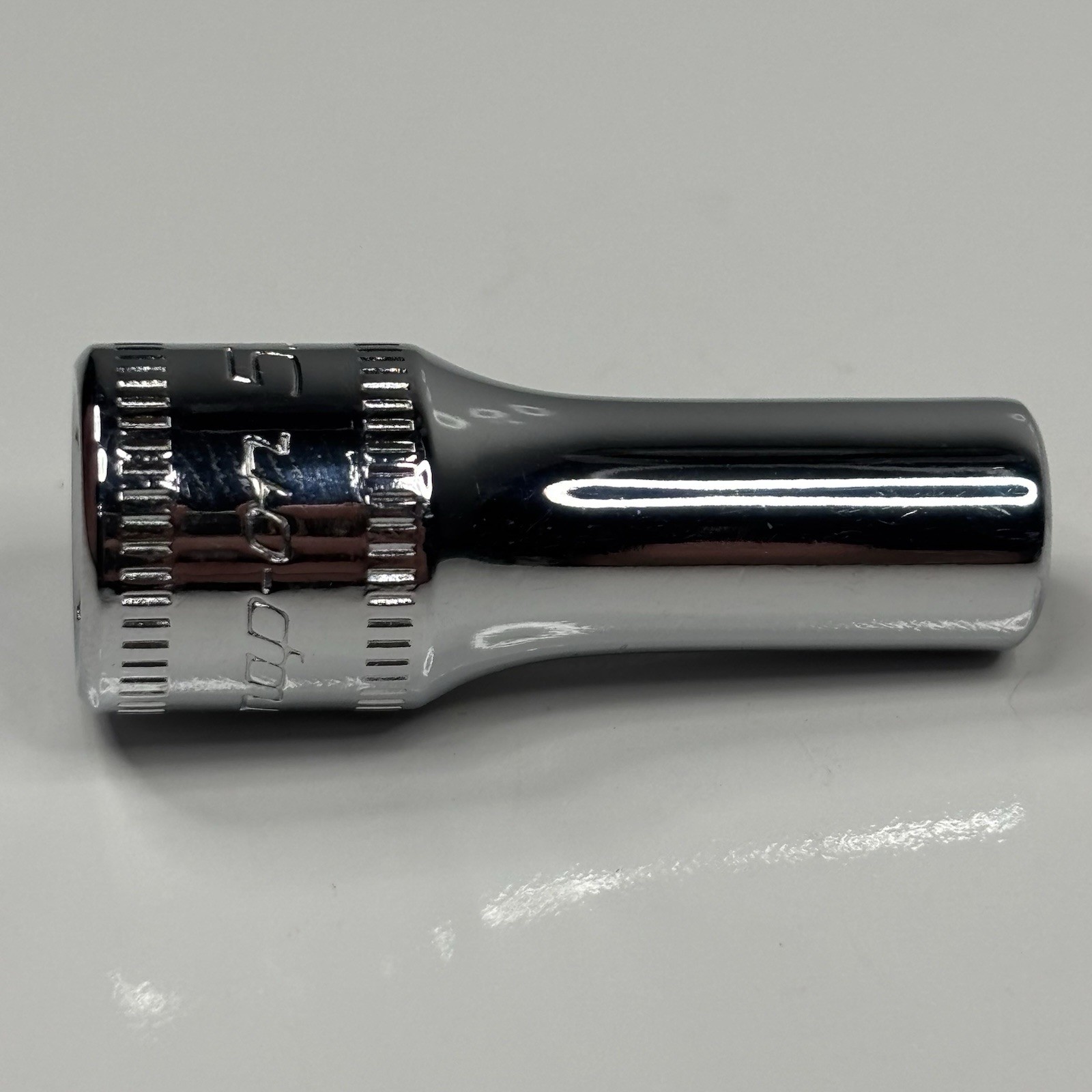 Snap On Tools TMMS5.5 1/4 Dr 6Pt Metric 5.5mm Flank Dr Semi Deep Socket USA 1996
