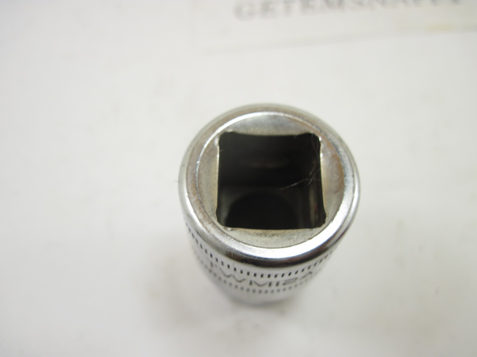 Snap On 1/2″ Drive 12mm Shallow 6pt Metric Socket TWM12A NICE
