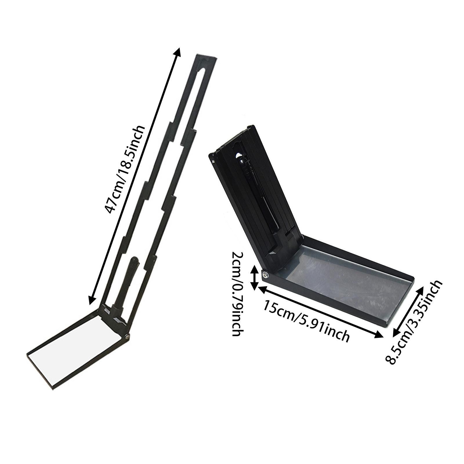 Under Vehicle Inspection Mirror Under Car Mirror Folding Portable Built in LED