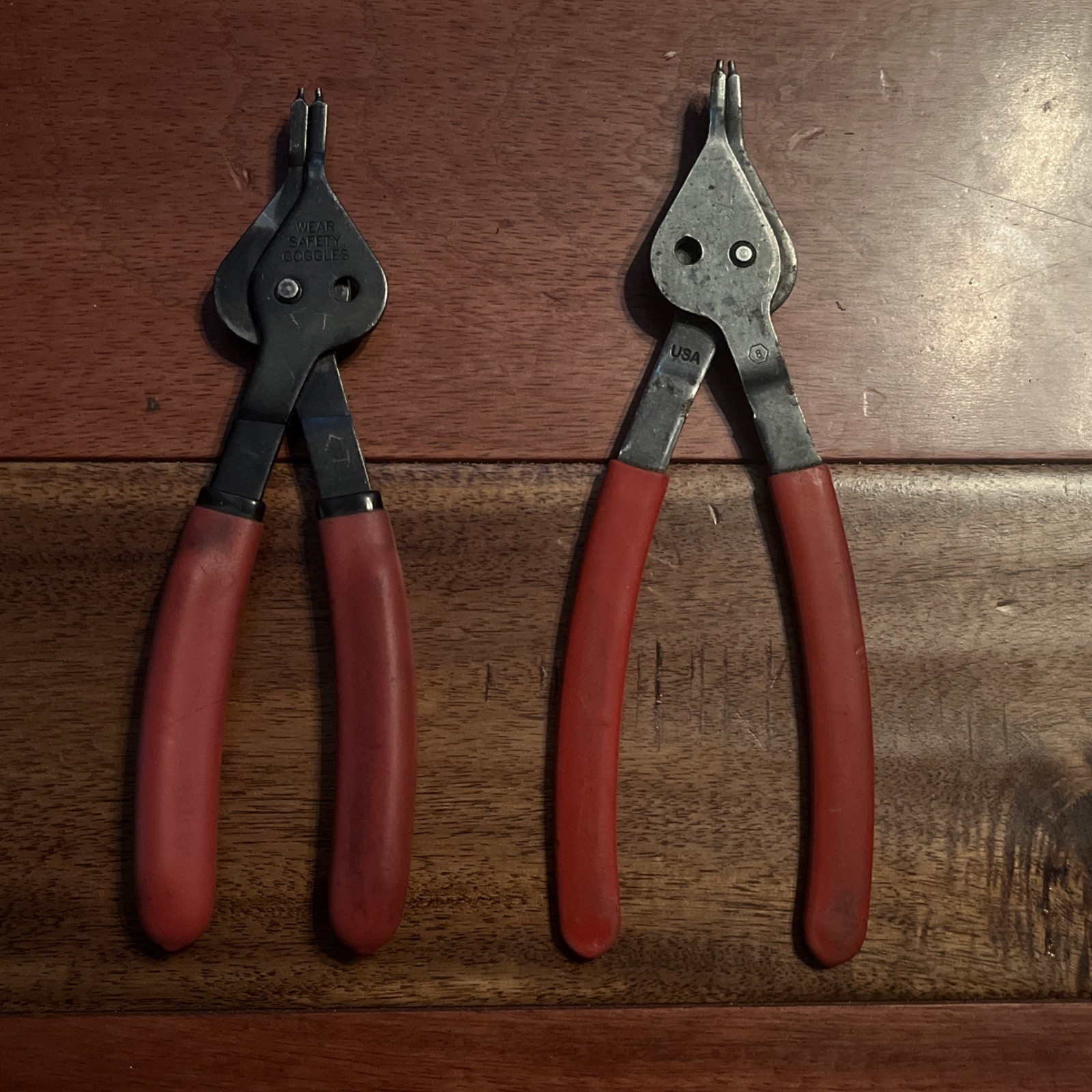 Mixed Plier Lot 4 Pieces – Retaining Ring, Kiwi, Snap Ring, See Description