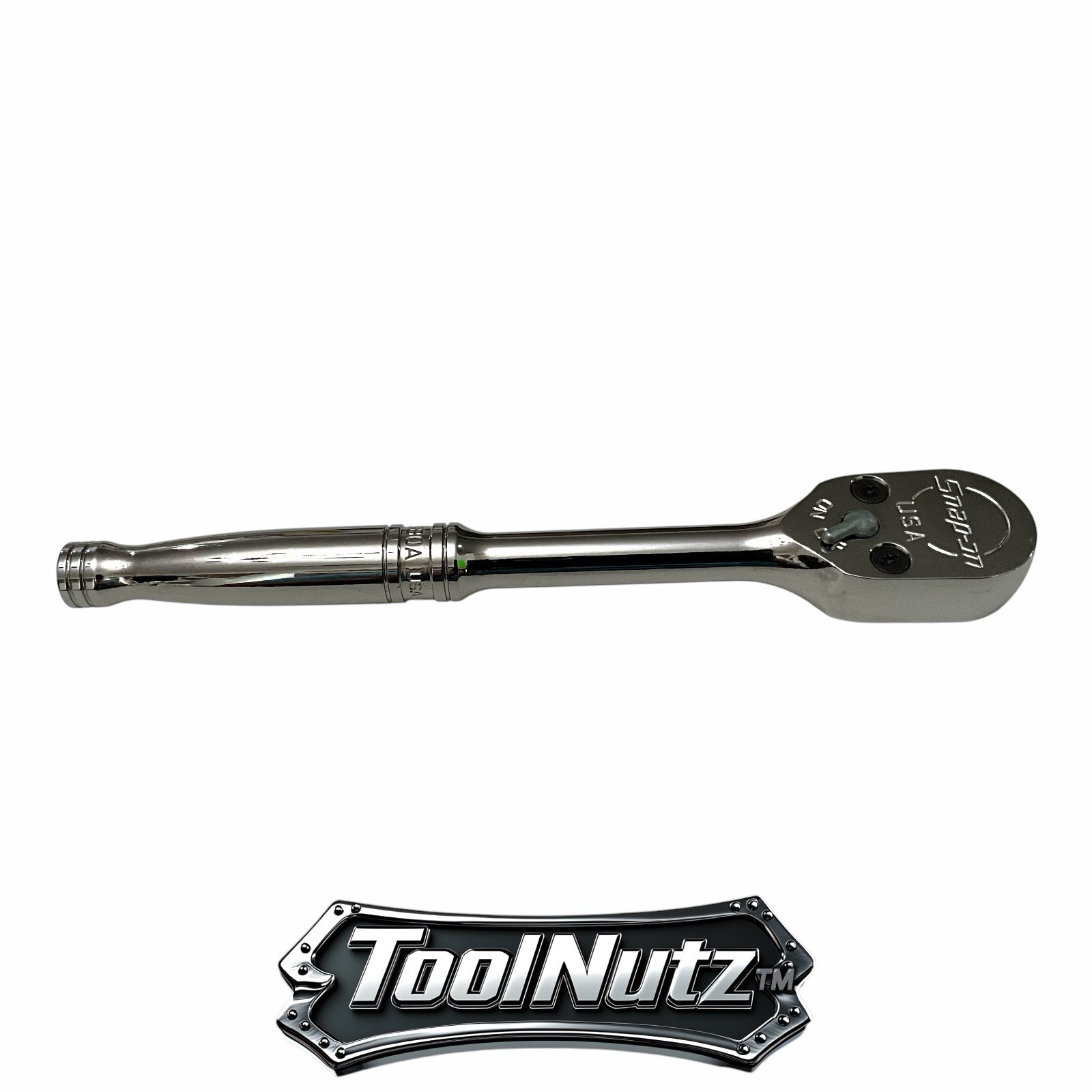 Snap-on Tools NEW S80A Durable 1/2″ Dr 80 Tooth Fine Gear Chrome Handle Ratchet