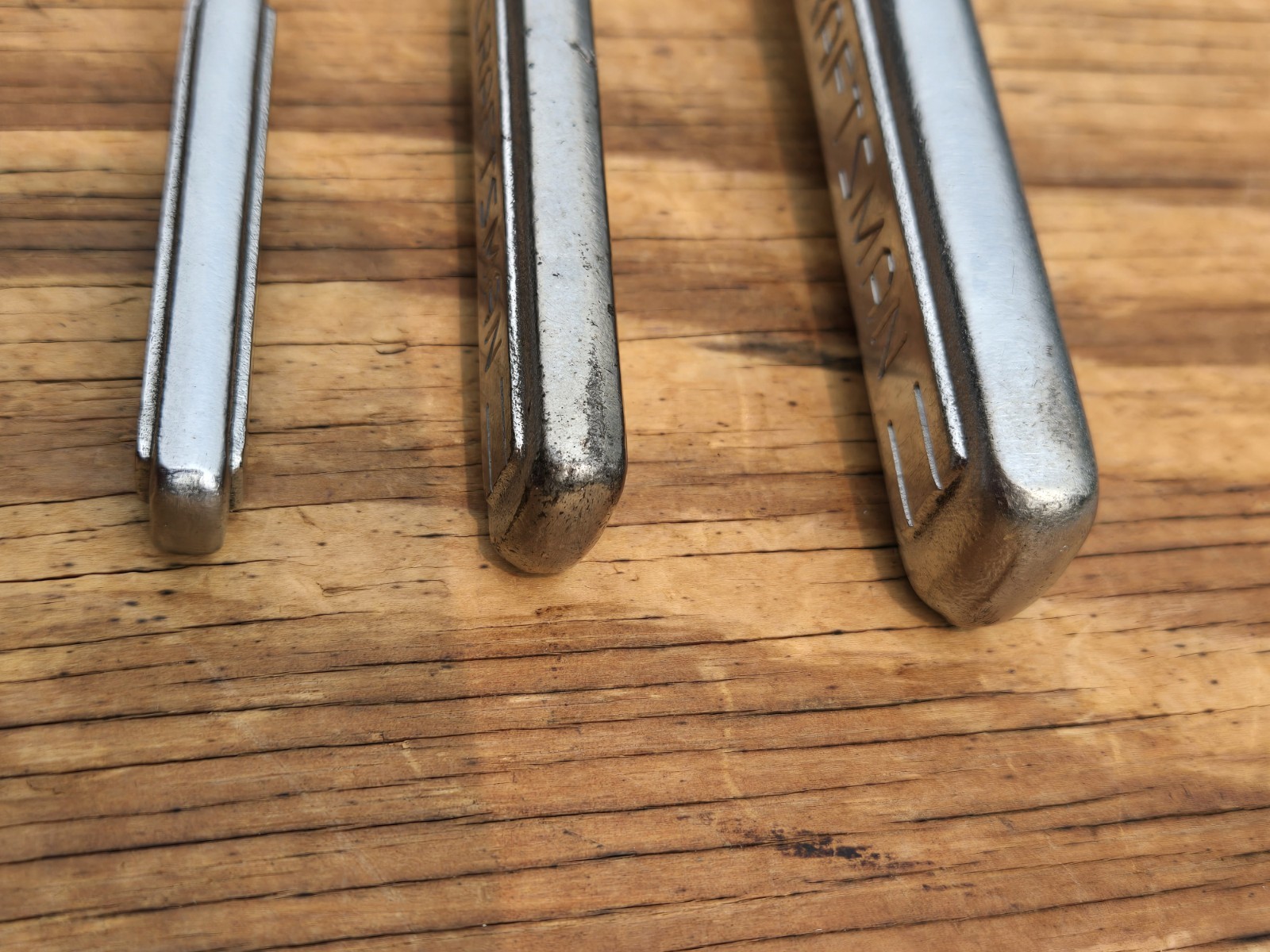 Vntg Craftsman RHFT Ratchet -V- Set 1/4 3/8 1/2 Dr. 43178 43788 44978 USA Pats.