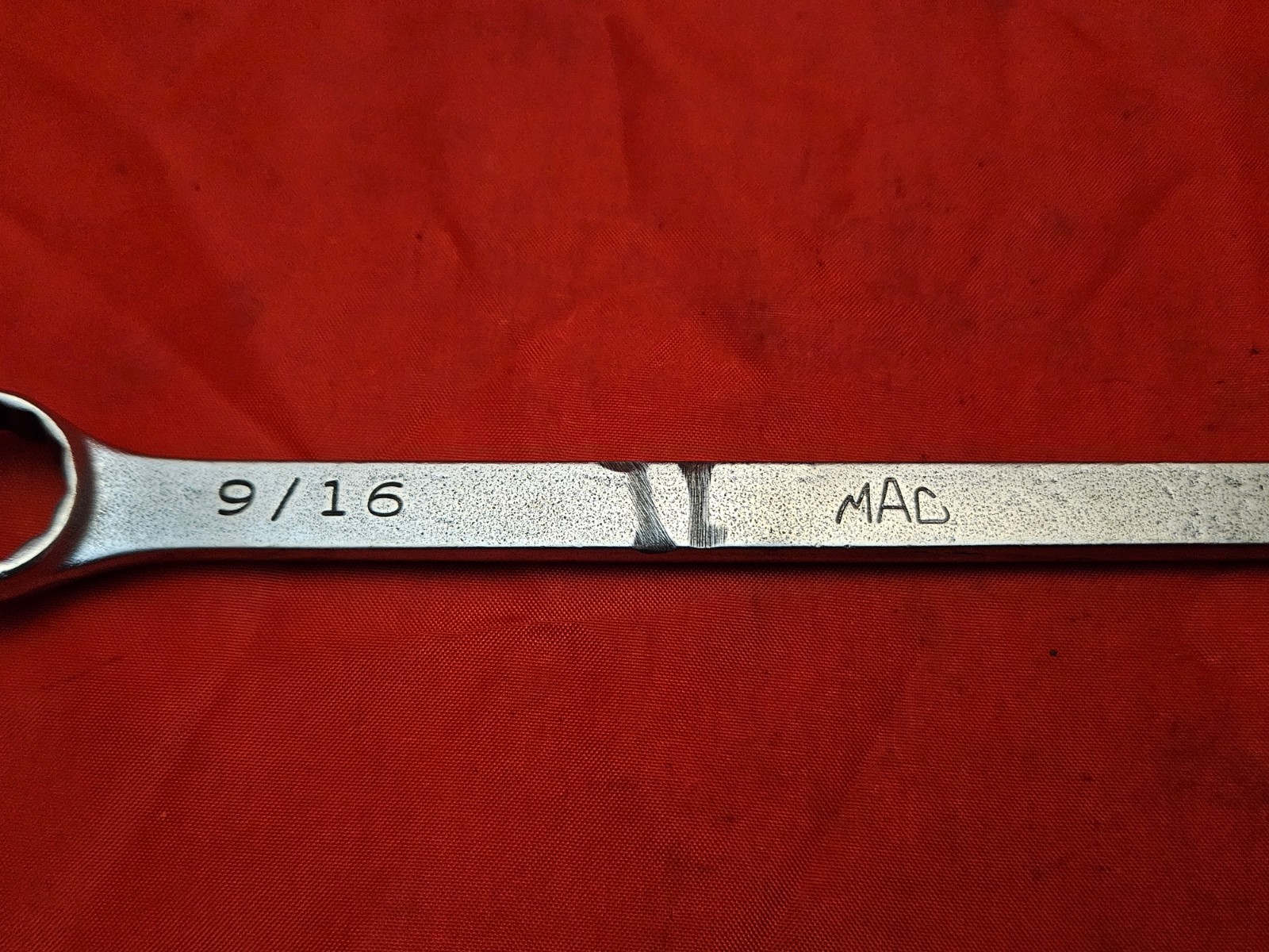 MAC CL18 9/16″ 12 Point Combination Wrench Open Box End USA SAE S15