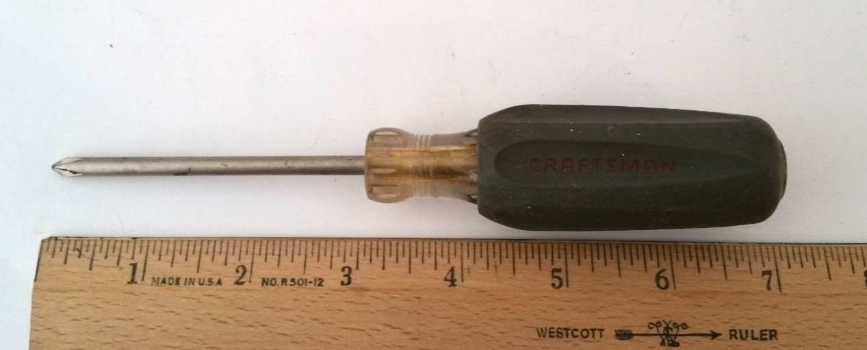 Craftsman P1 47161 WF Phillips Screwdriver USA K348