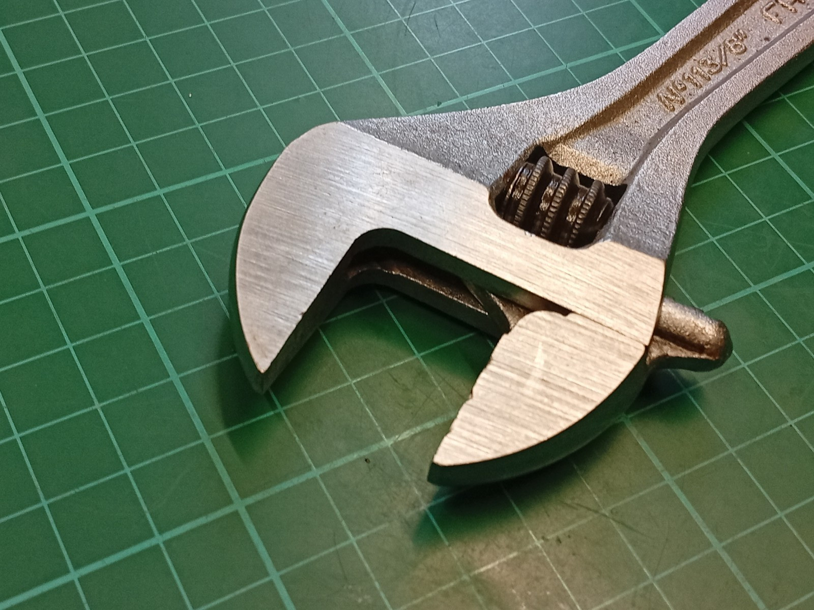 Vintage Facom Vanachrome No113/8″ 8″ Adjustable Spanner, Made In France