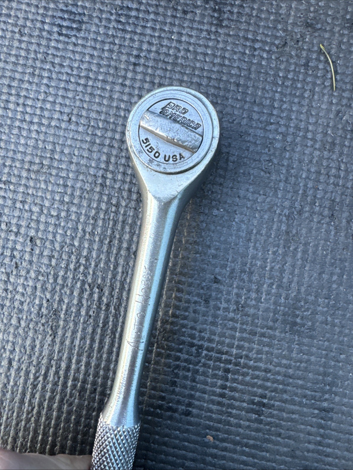 ProAmerica 3/8» Drive Knurled Handle Ratchet 5150 USA Etched Rare
