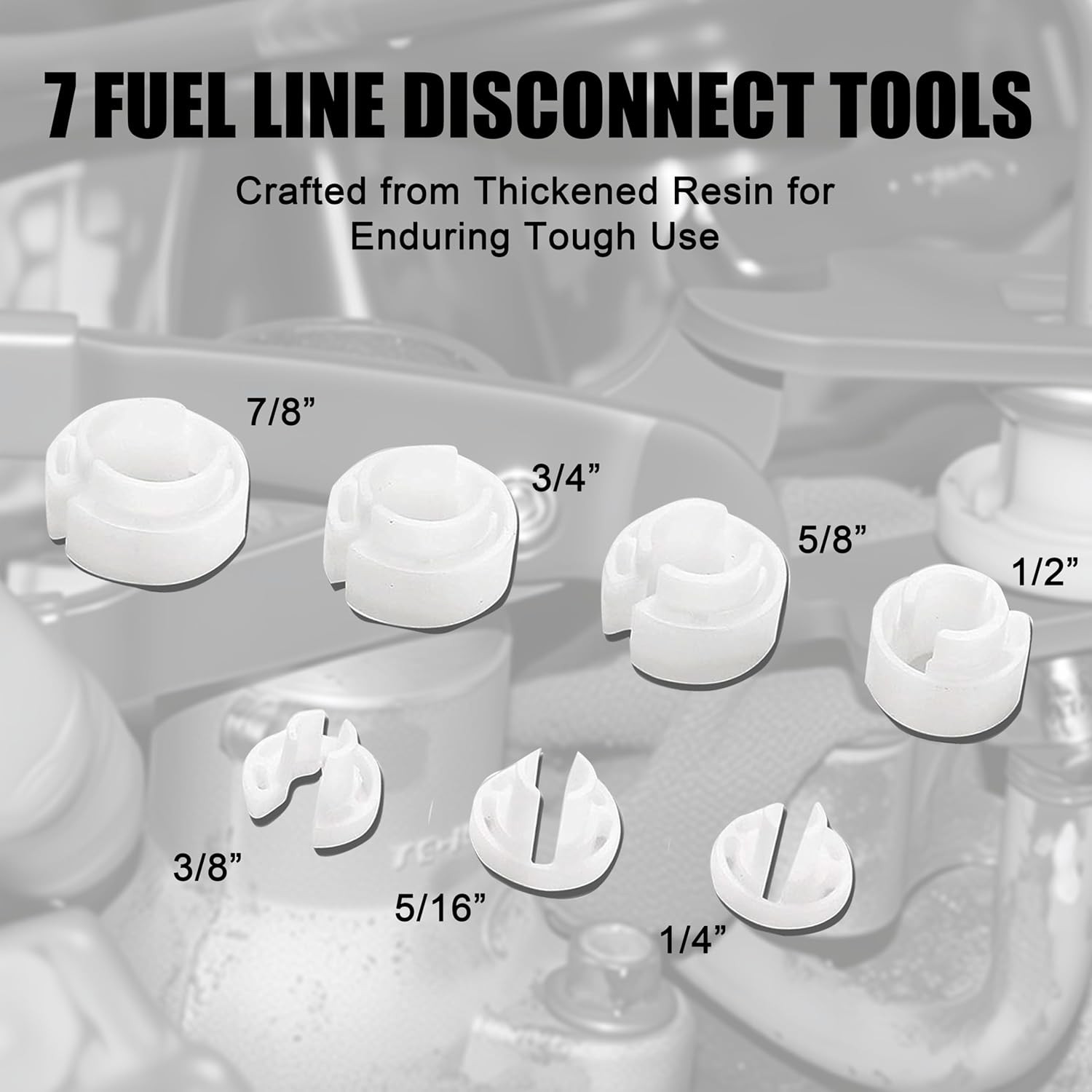 26PCS Fuel Line Disconnect Tool Set for A/C Transmission & Automotive Repair