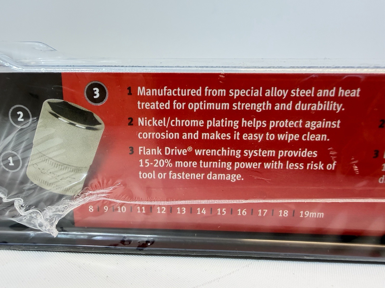 NEW Snap on 212FSMY 3/8″ drive 8 thru 19 mm 6-point Semi Deep Socket Set NEW