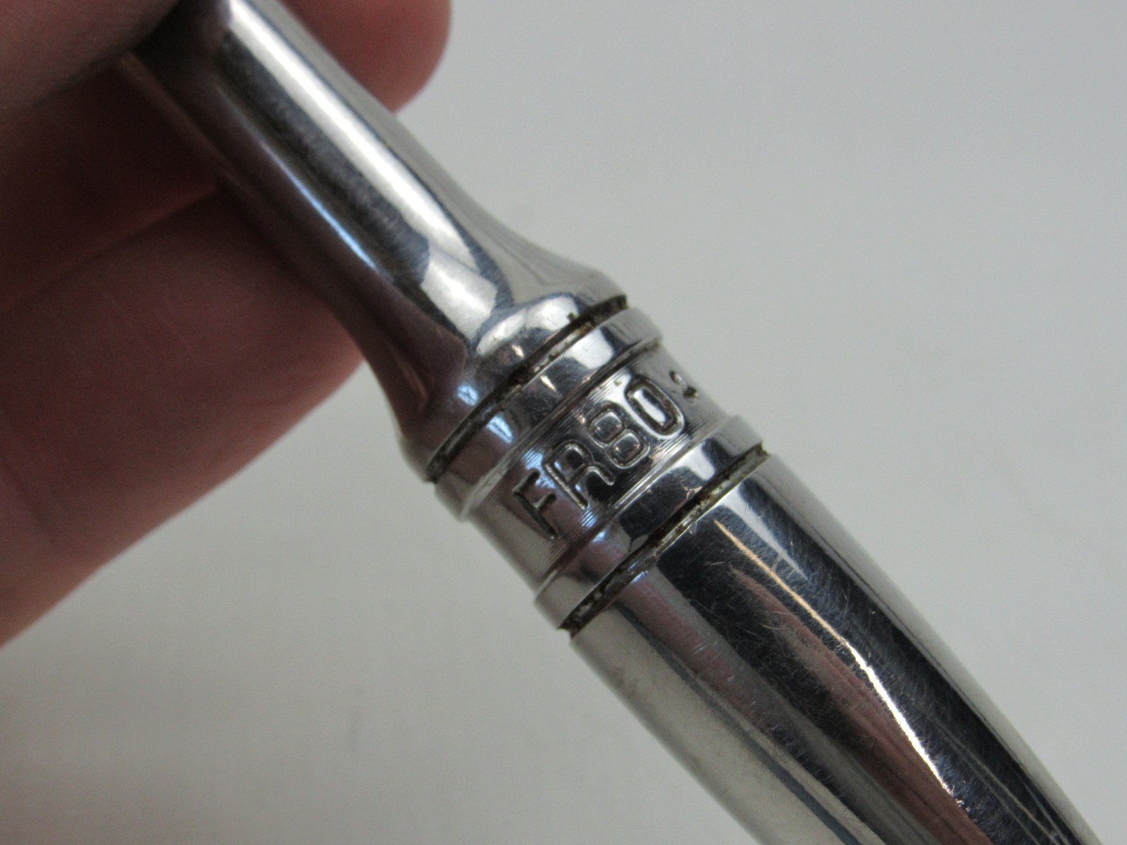 Snap-on 3/8″ Drive Chrome Quick Release Ratchet Dual 80 FR80