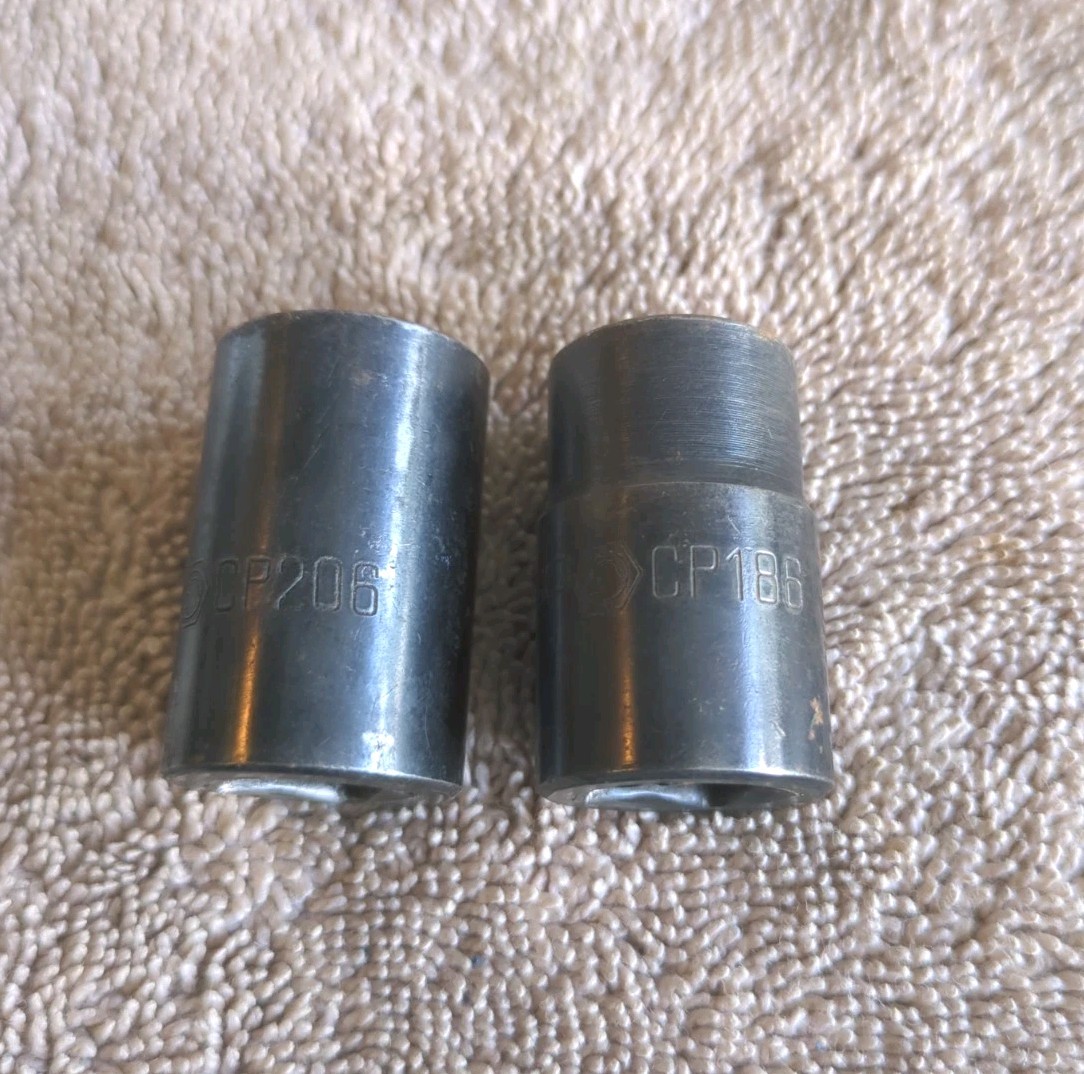 9-Matco 1/2″ Drive SAE 6 Point Sockets-CP 486- 466-446-426-406-246- 226-206- 186