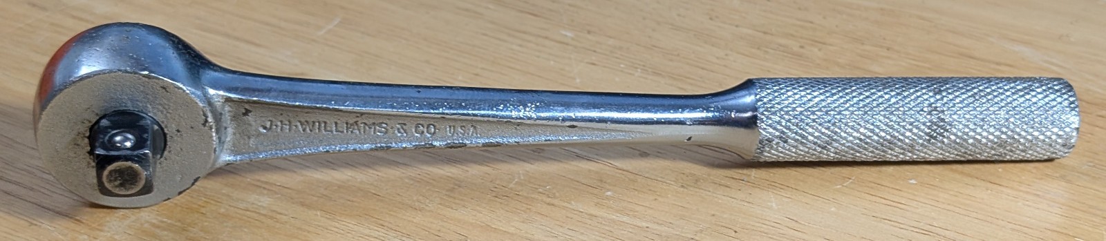 Vintage JH Williams & Co. 3/8” Drive Superratchet No. B-52 – Made in USA