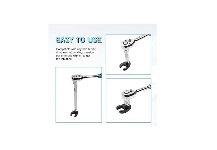 E-CAR Taiwan 10pc 3/8″ Dr 12PT Crowfoot Wrench:10-11-12-13-14-15-16-17-18-19mm
