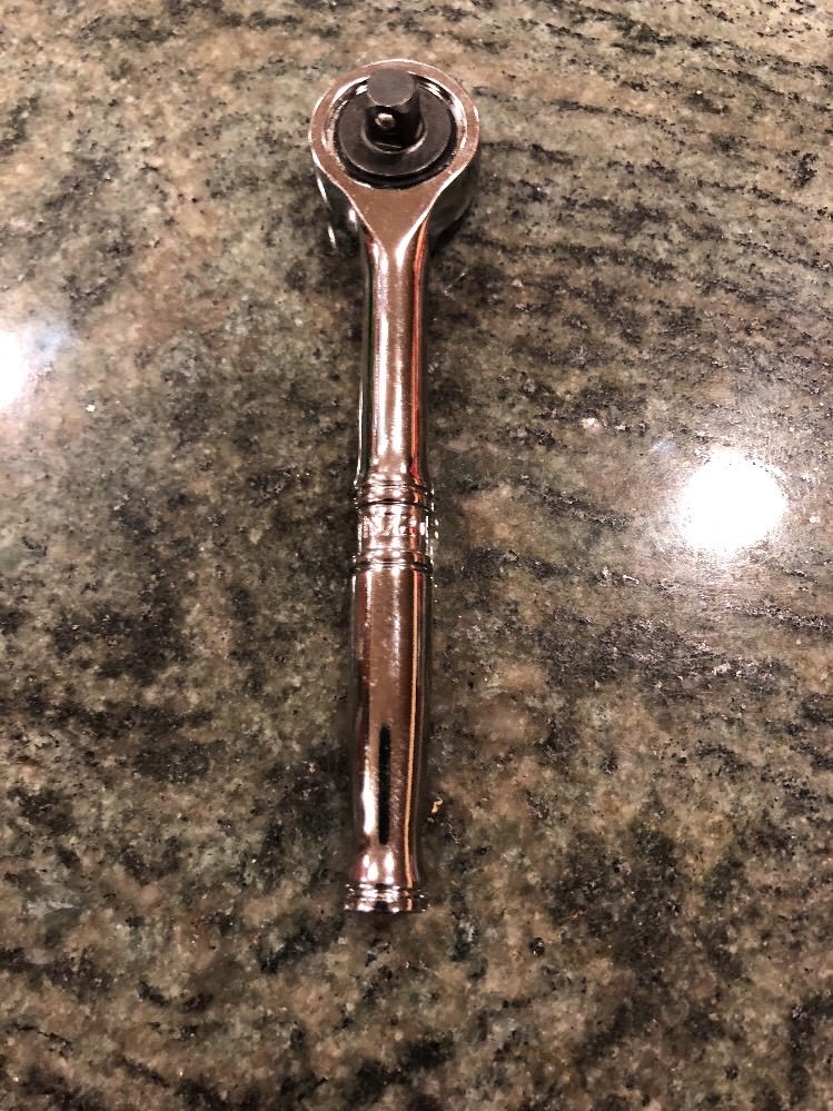 Snap-On tn72 1/4″ drive standard handle round head ratchet new