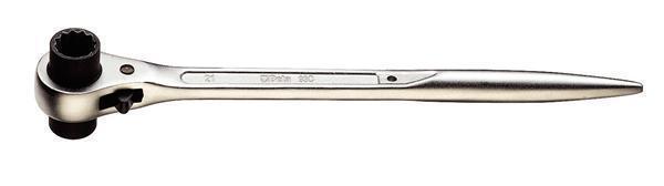 Beta 93C Ratcheting Podger Spanner Wrench 21x22mm Scaffolding