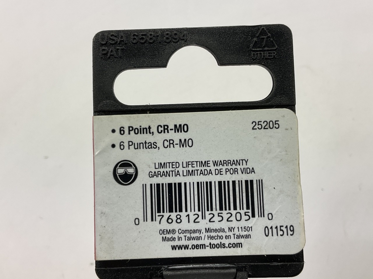OEM Tools 25205 34mm Axle Nut Socket 1/2 Inch Drive