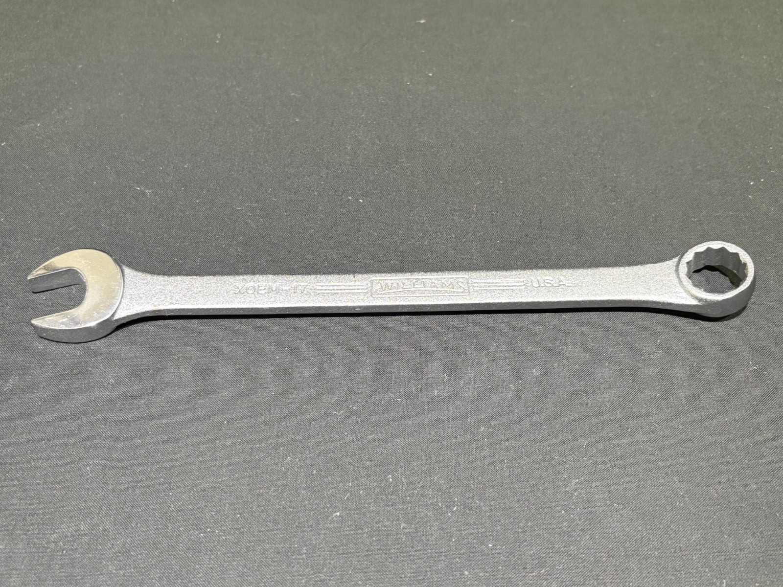 Williams Vulcan 17MM 12Pt Combination Wrench XOEM-17 Made in USA Metric
