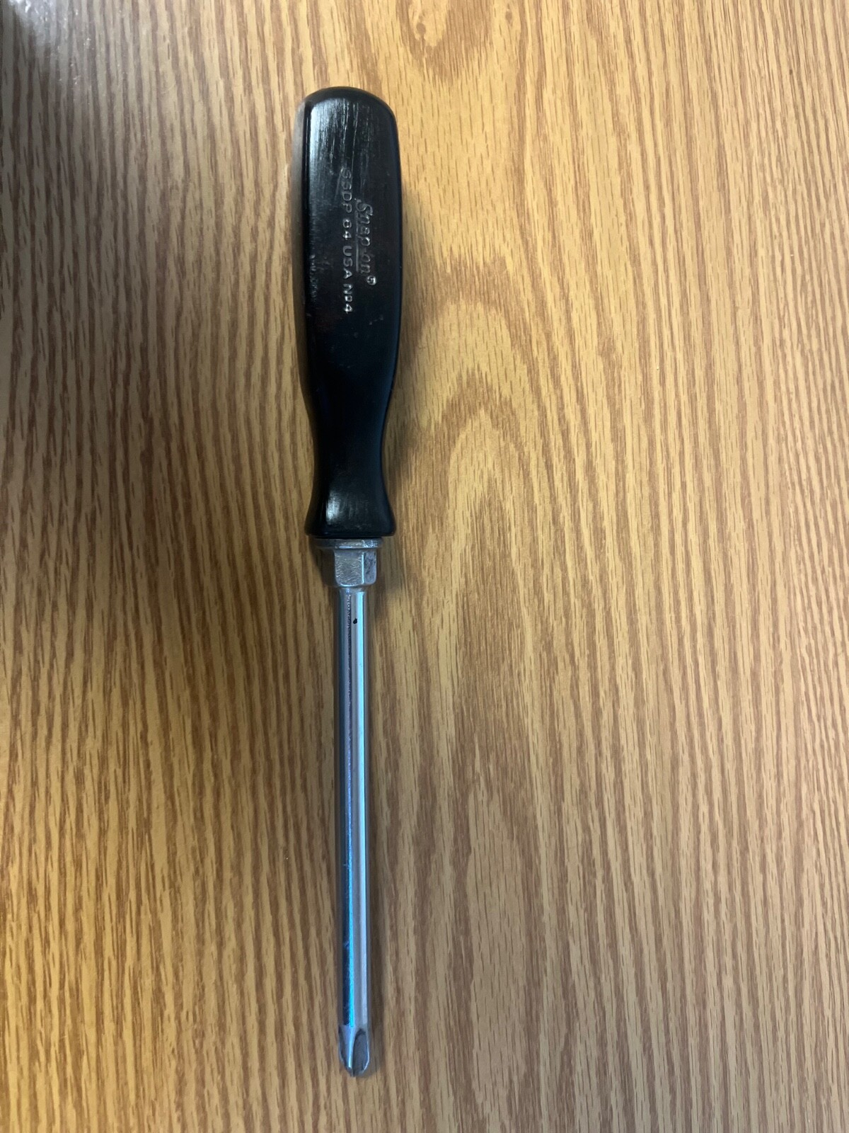 SNAP ON – SDDP64 – NO4 PHILLIPS BLACK HANDLE SCREWDRIVER – ITEM SDDP64#1D ****