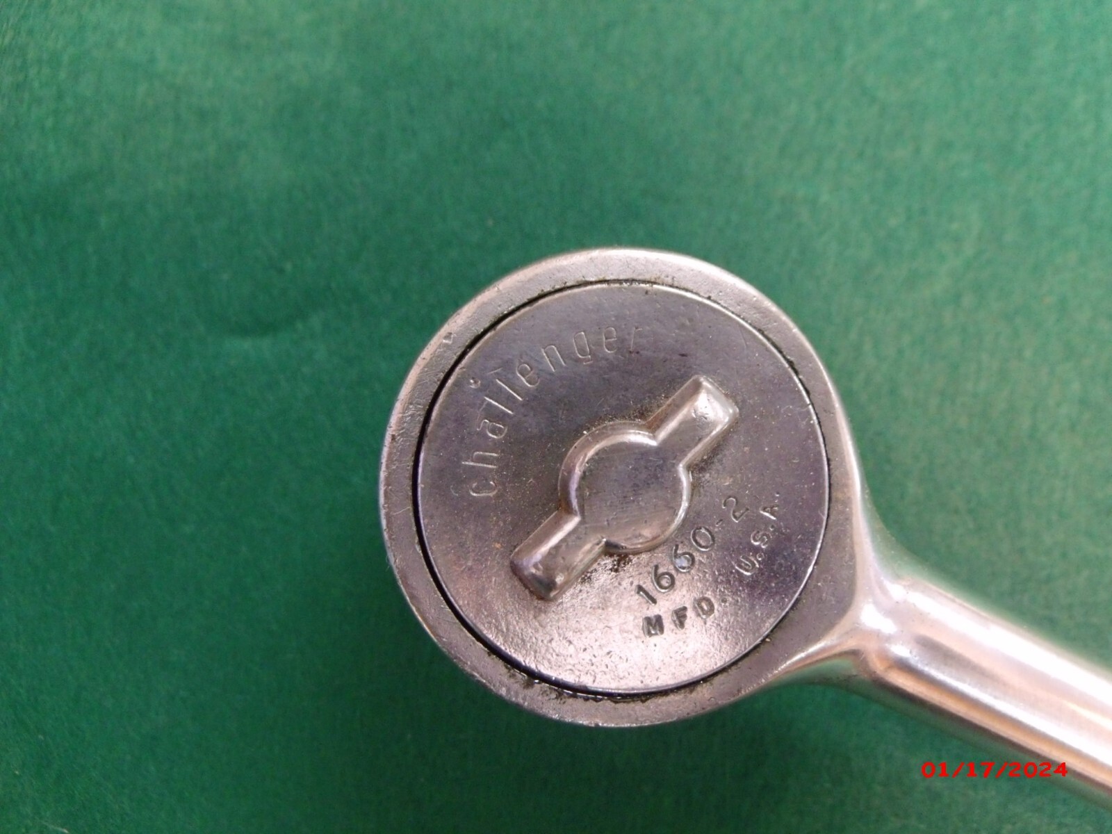 «CHALLENGER» U.S.A. #1660-2 1/2″ DRIVE REVERSIBLE RATCHET