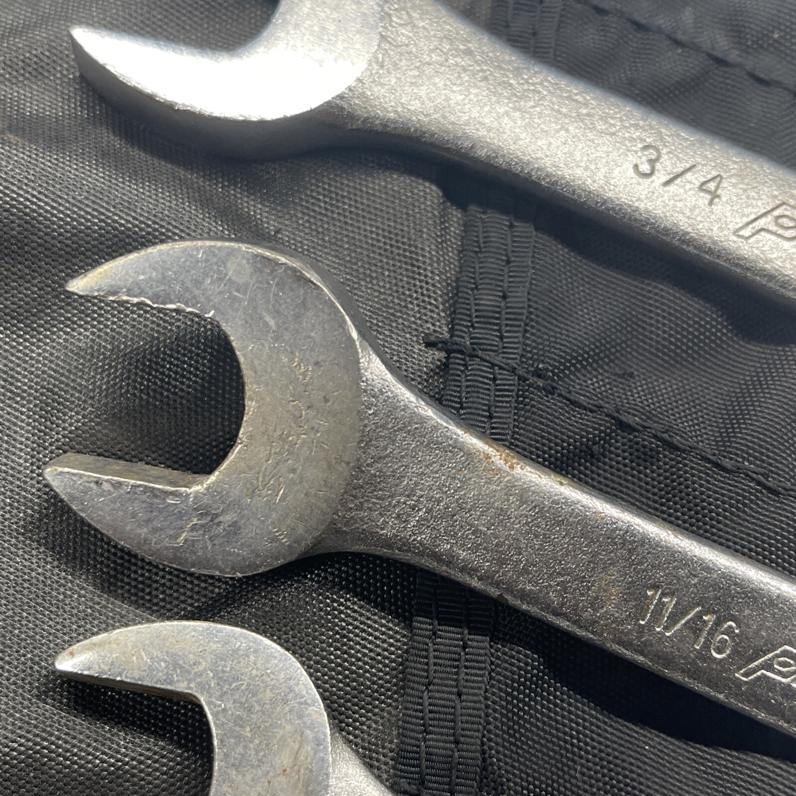 15 Piece Proamerica USA SAE 12 Point Combination Wrench Set 1/4 – 1-1/8 + Roll