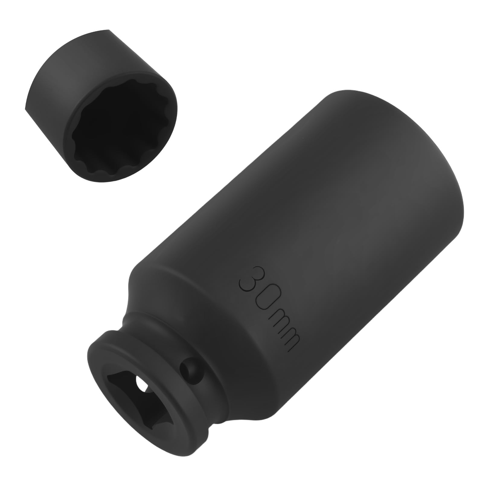 30mm Socket 1/2″ Drive,12-Point Impact for 3.07×1.61×1.61 inch,