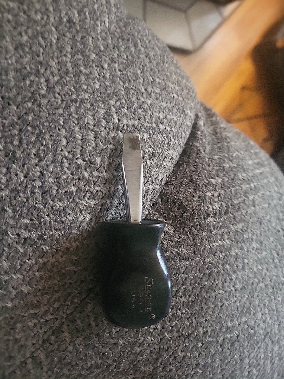 Snap On SSD1 1/4 Blade 1-1/2 inch Shank Stubby Screwdriver