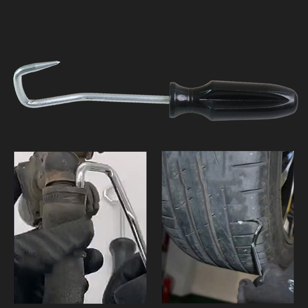 Sturdy Oil Pipe Removal Hook Ideal for Tight Spaces in Automotive Work