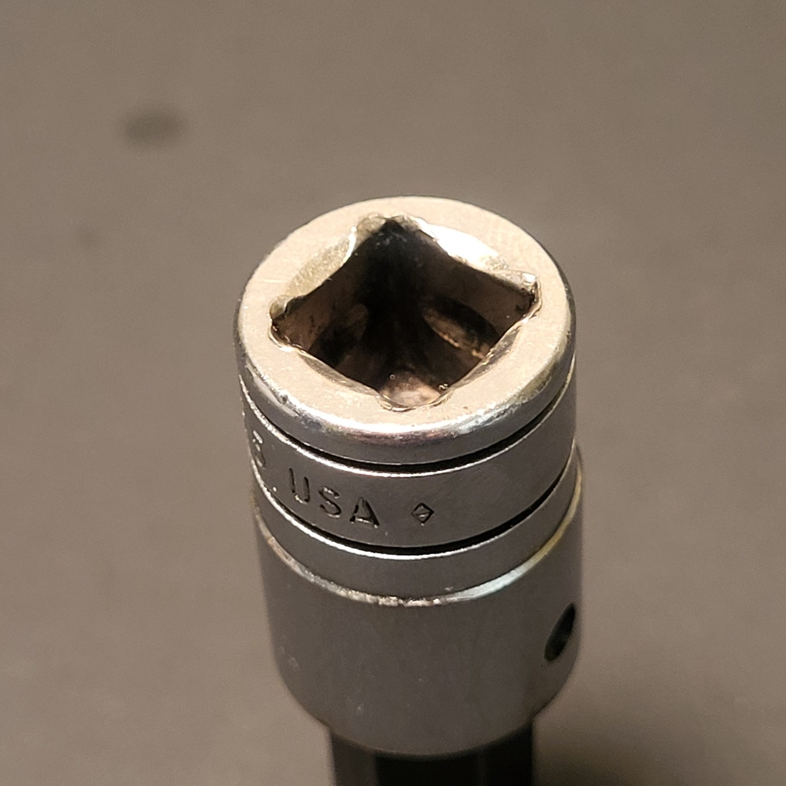 Snap On Torx 55 socket 3/8” drive made in USA in 1988 ftx55
