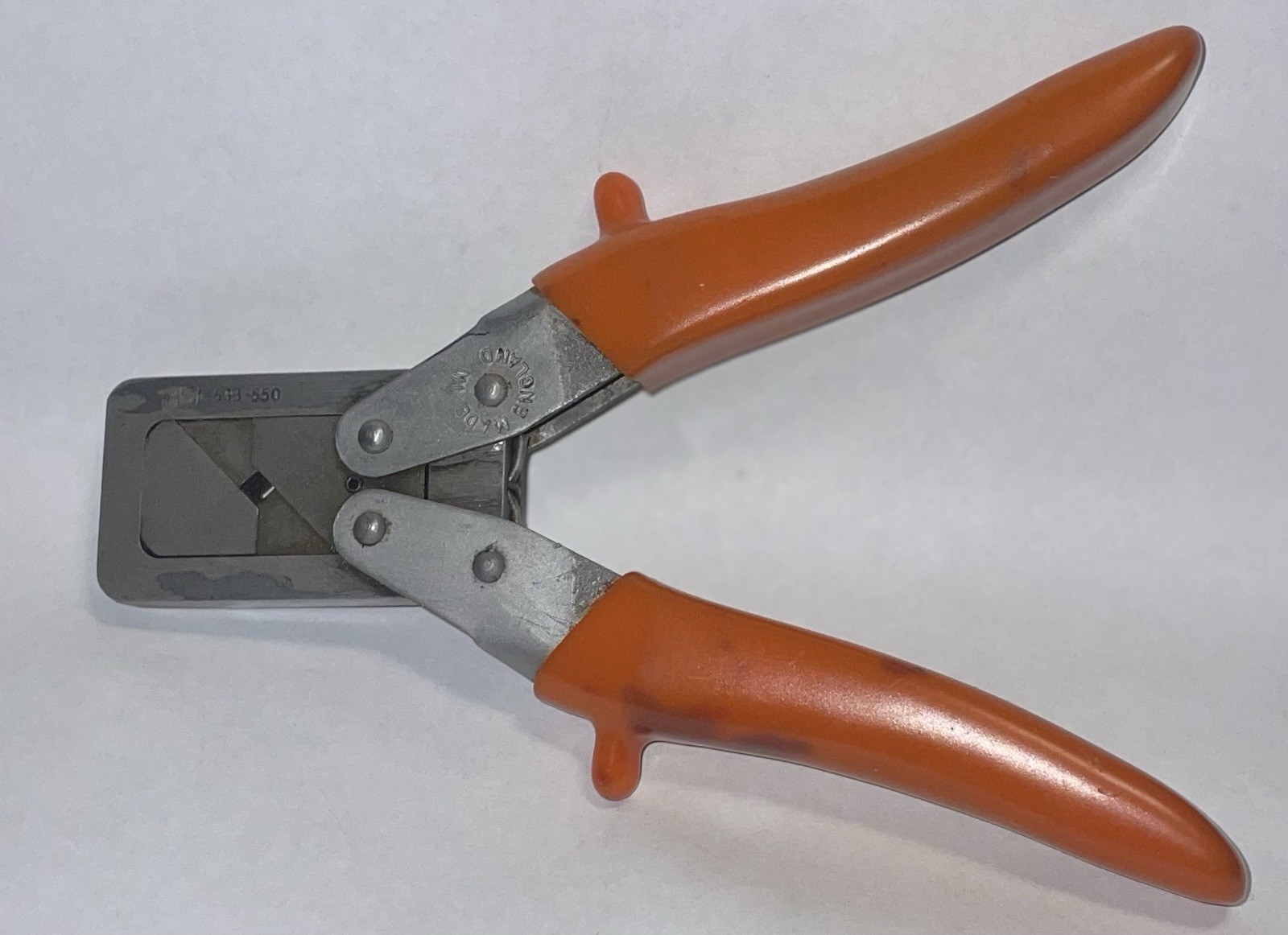 RS 533-550 Vintage Crimping Tool For Wire End Sleeves Made in England