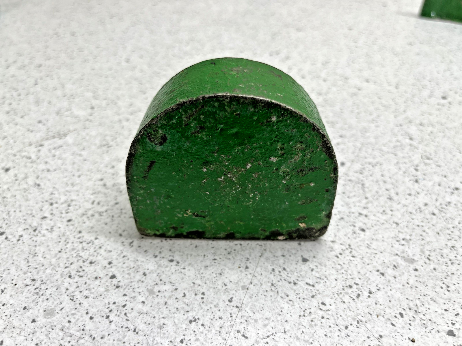 Used Auto Body Hammers & Dollies Set, Painted in green