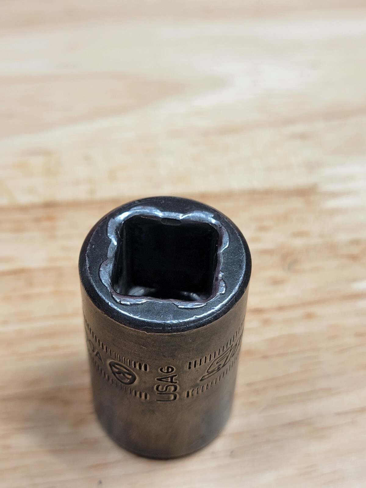 Snap-on Tools IMM150A 15mm 1/2″ Drive 6-Point Shallow Impact Socket