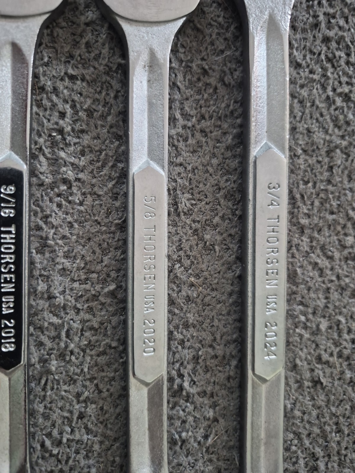 Thorsen USA Combination Wrench Lot SAE Set, 6 Pcs(A)