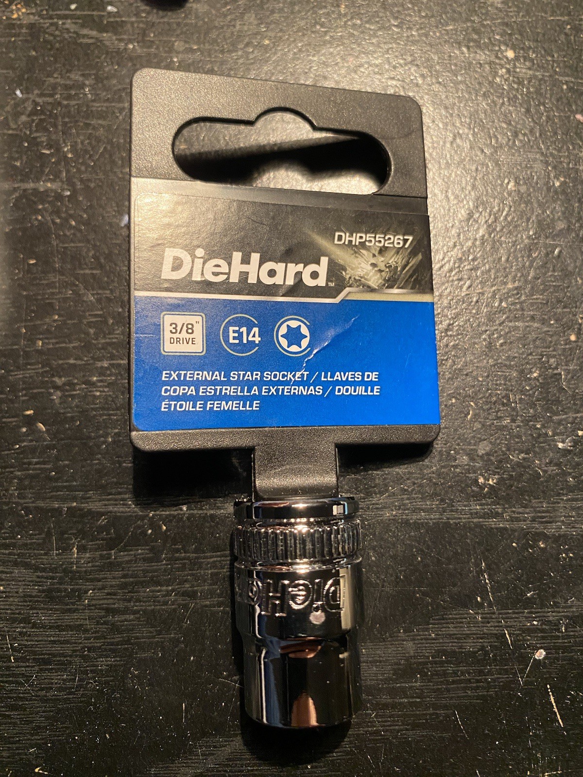 Diehard 3/8 Drive 6 Point Socket (DHP55267)