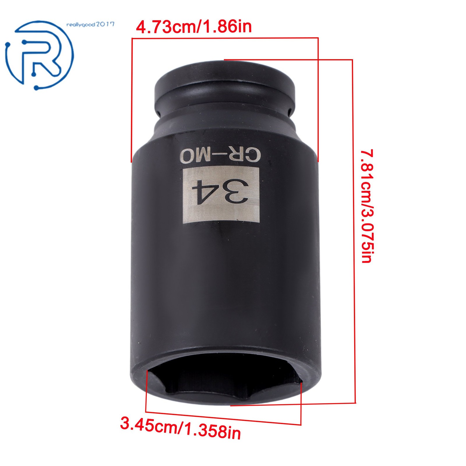 12 point 1/2″ Drive Deep Spindle Axle Nut Socket Set MM 30mm 32mm 34mm 36mm 4pcs