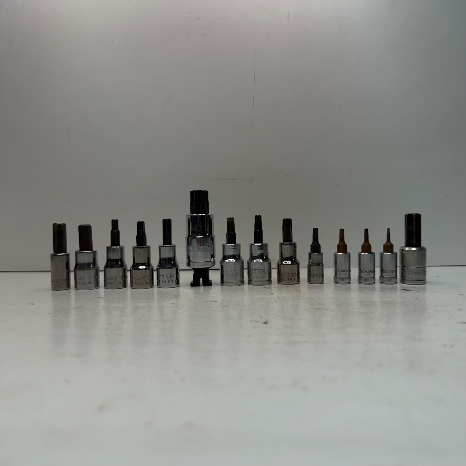 Mixed Socket & Ratchet Lot – Craftsman, Pittsburgh, Thorsen, Ampro – Torx & Hex